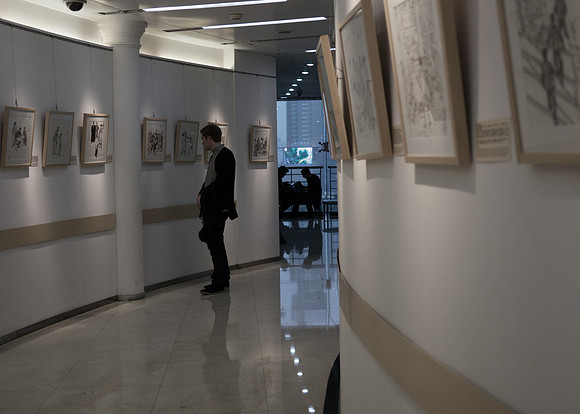 At Shanghai Urban Planning Exhibition Center